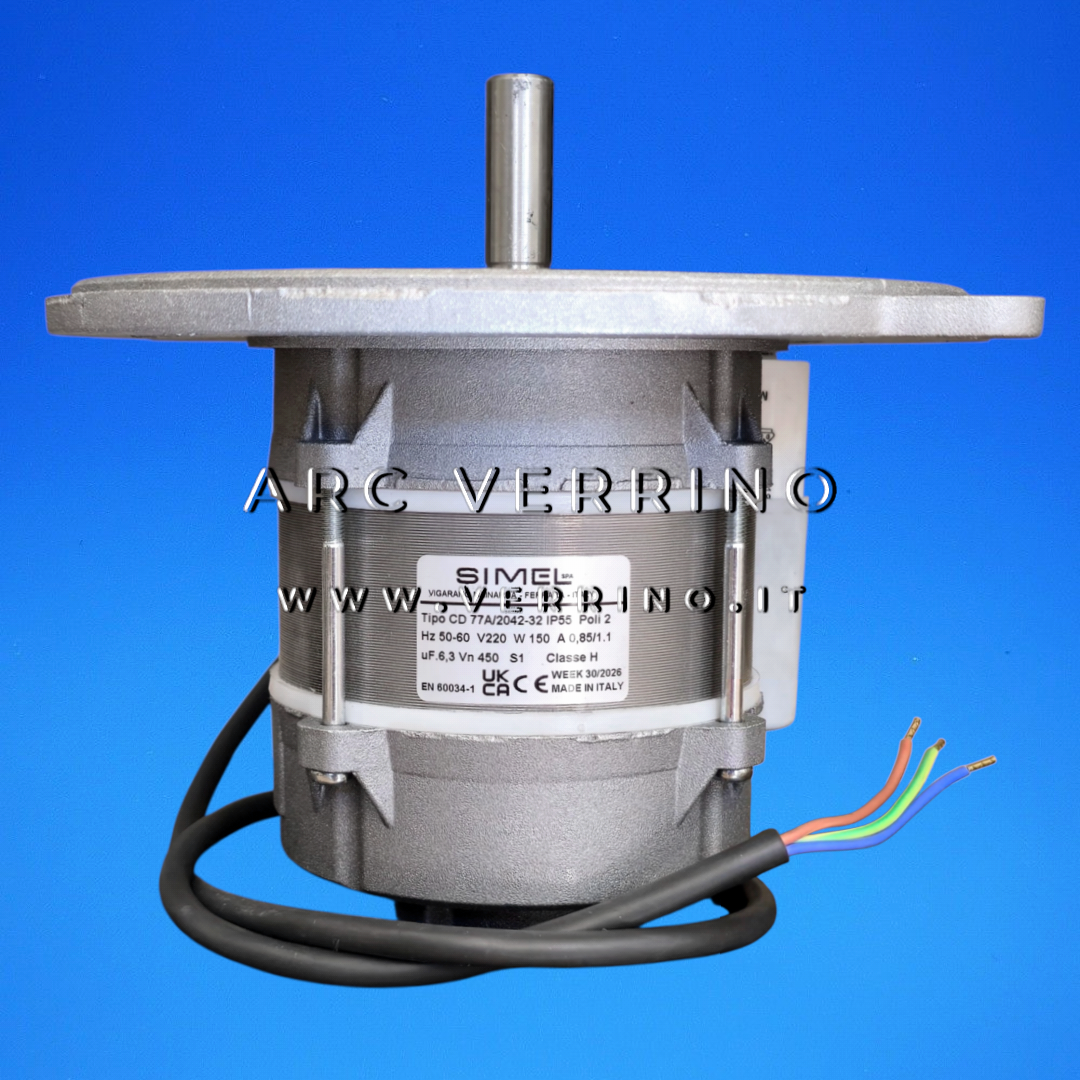 Motore Simel CD 77A/2042-32 - 50/60 Hz | Simel 1410218211289 - Ricambio originale ARC VERRINO SRL - ROMA E CASTELLI ROMANI