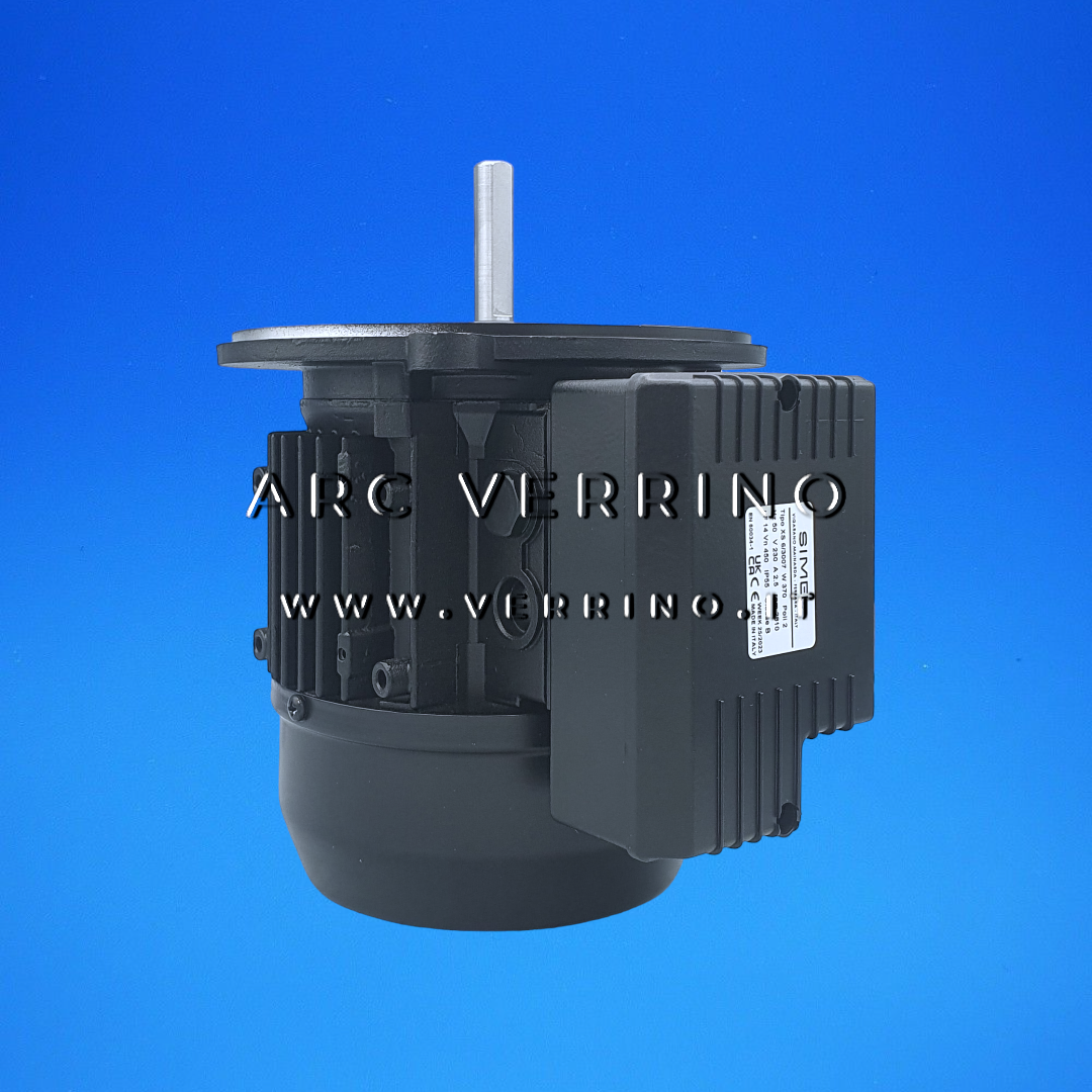  Motore Simel XS 6/3007 con condensatore e ventola di raffreddamento (senza cavo) - 50 Hz | Simel