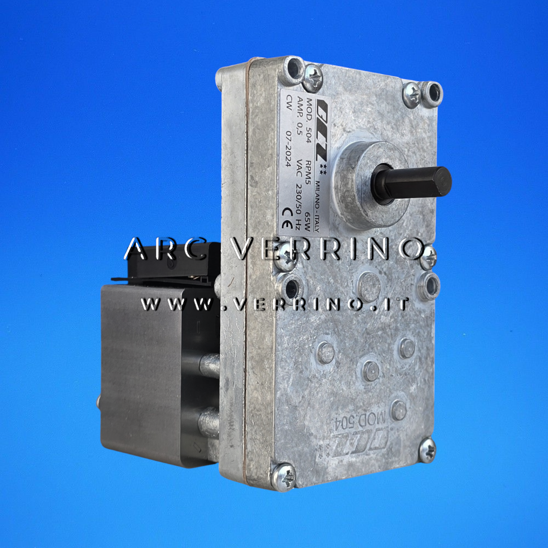 Motoriduttore BCZ 504 | 5 rpm - albero 9,5 mm
