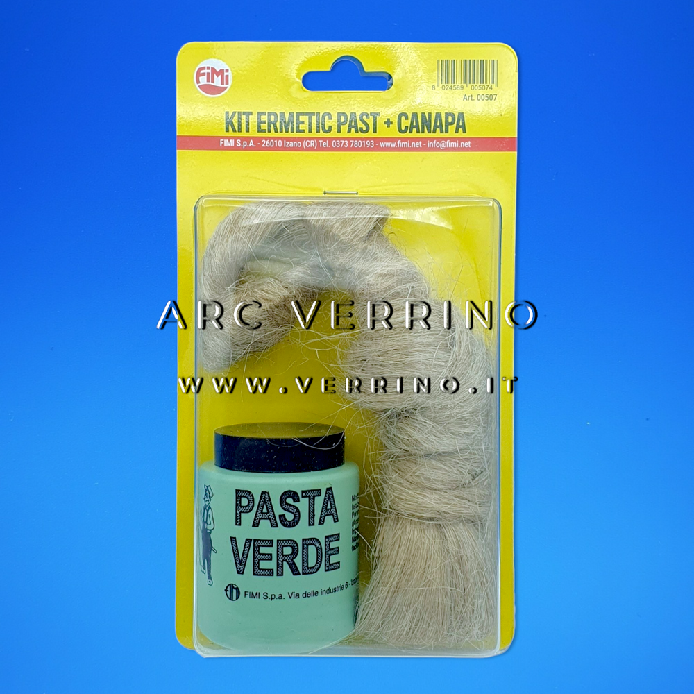Pasta verde con matassina di canapa Fimi 00507 | Confezione 150 gr. + 60 gr.