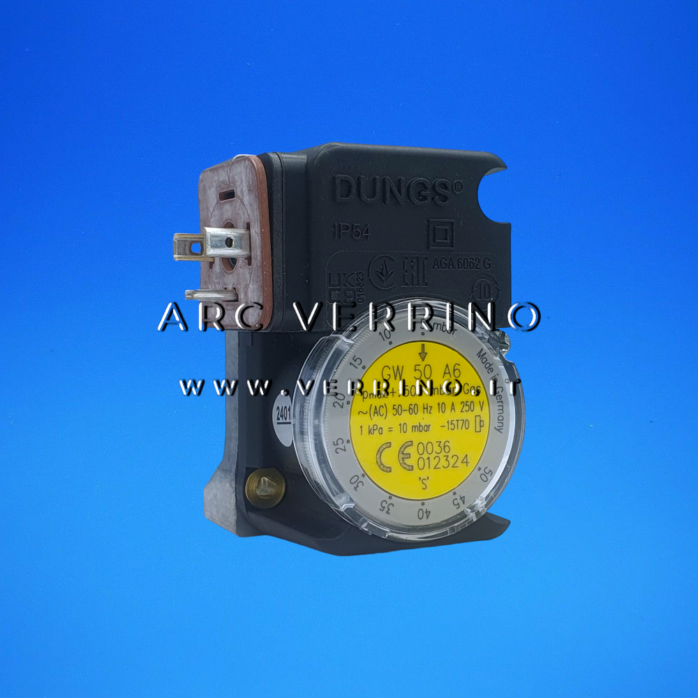  Pressostato Dungs GW 50 A6 - 5/50 mbar | per aria e gas