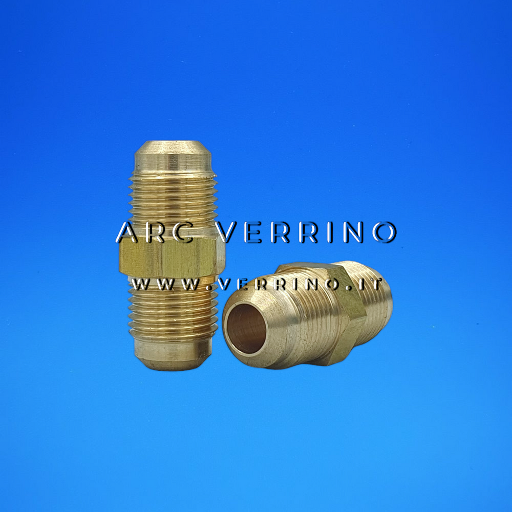  Raccordo di giunzione dritto - 3/8 SAE | per condizionamento