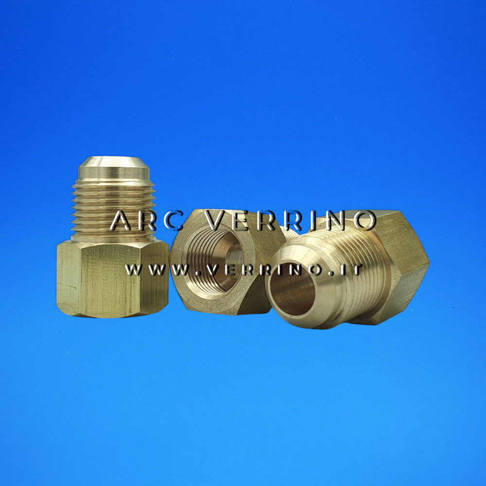  Riduzione - 3/8 F x 1/2 M SAE | per condizionamento
