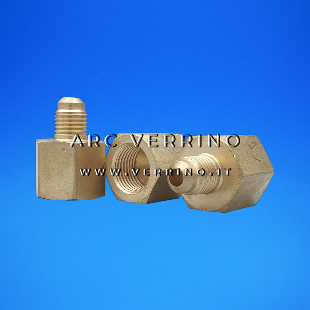  Riduzione - 3/8 F x 1/4 M SAE | per condizionamento