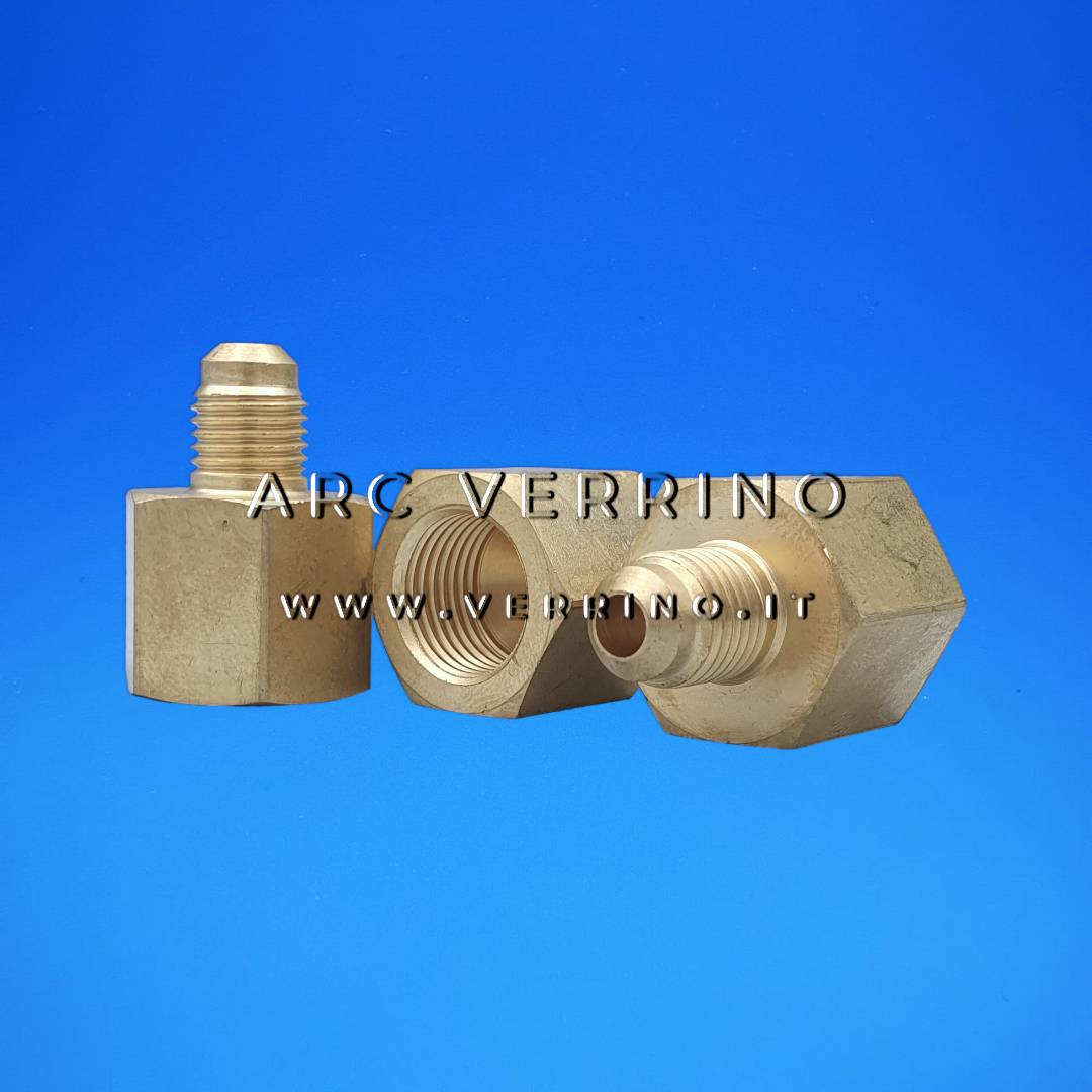  Riduzione - 3/8 F x 1/4 M SAE | per condizionamento