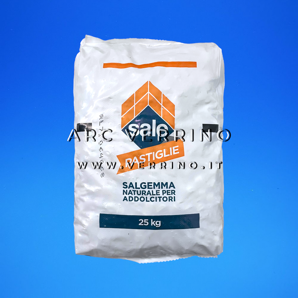  Sale per addolcitore in pasticche | Sacco 25 Kg