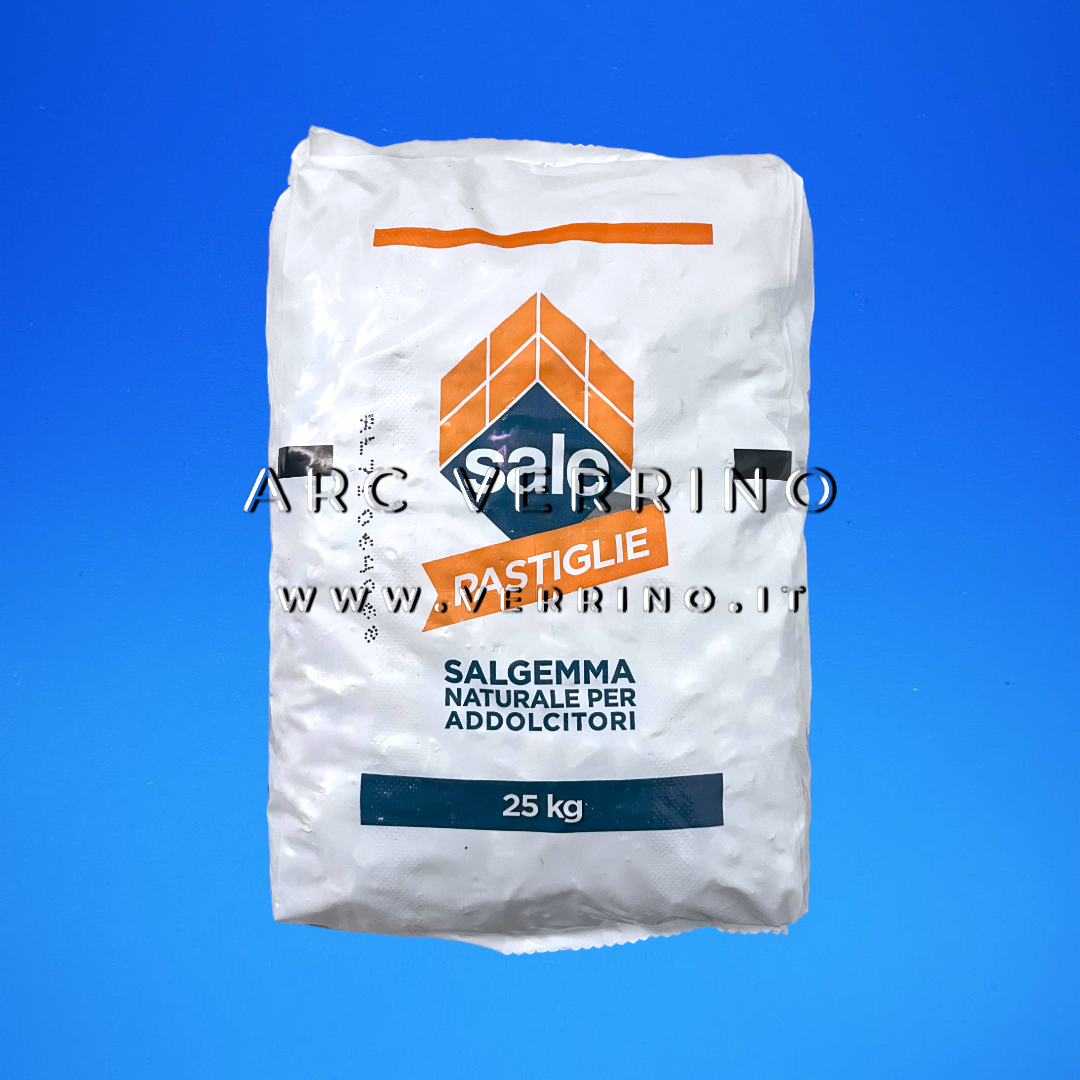  Sale per addolcitore in pasticche | Sacco 25 Kg