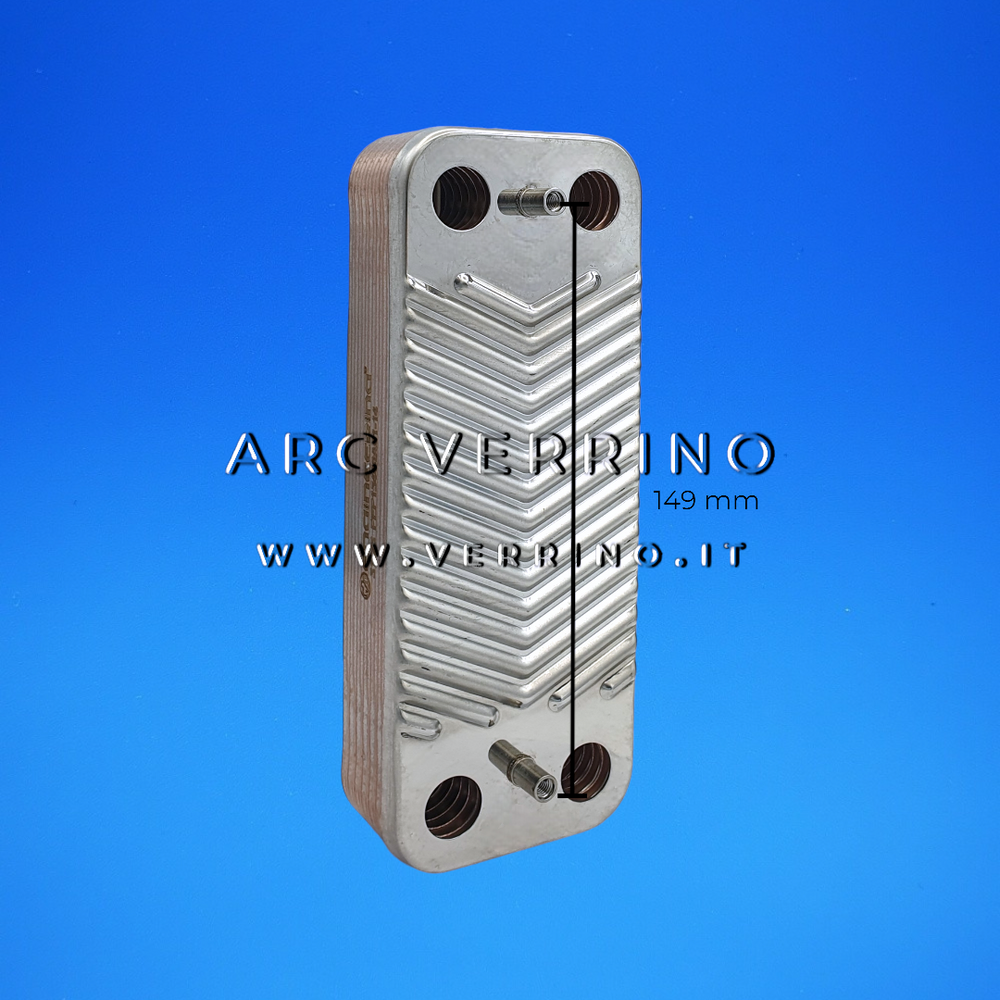 
Scambiatore sanitario secondario - 12 piastre - 149 mm | Biasi - Savio BI1181122
