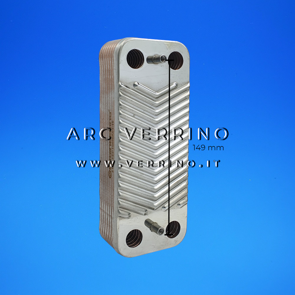 Scambiatore sanitario secondario - 16 piastre - 149 mm | Biasi - Savio BI1001102