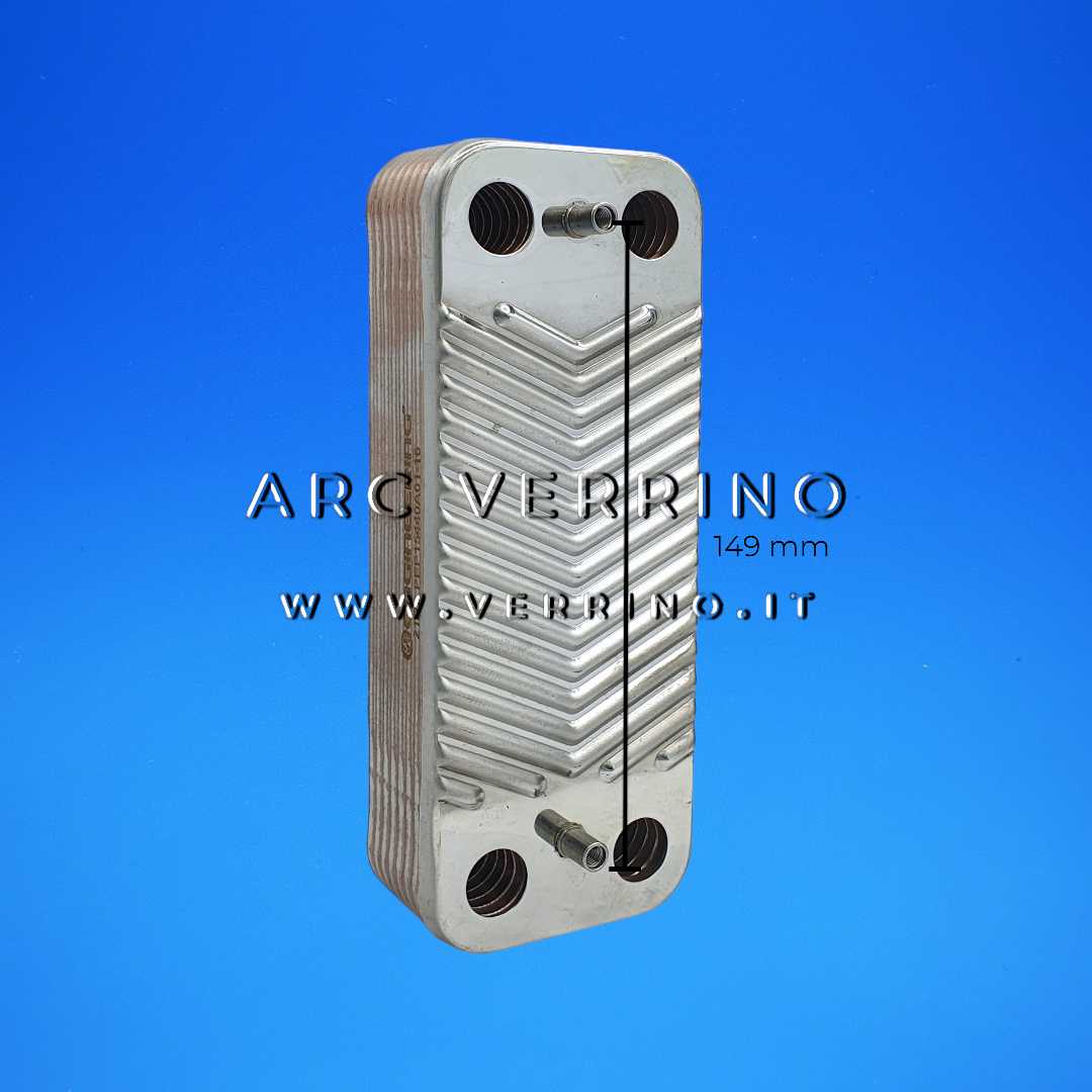Scambiatore sanitario secondario - 16 piastre - 149 mm | Biasi - Savio BI1001102
