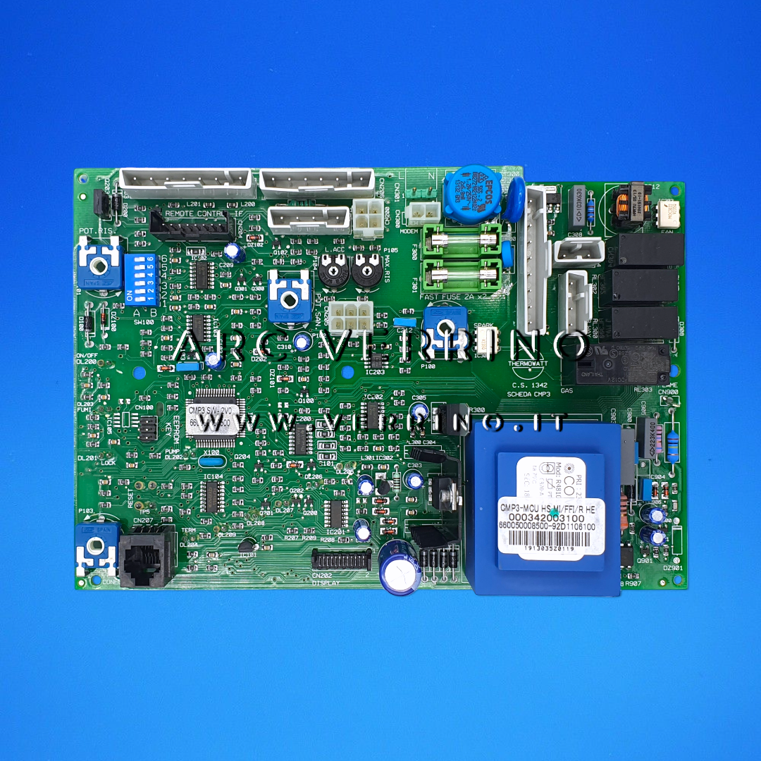  Scheda elettronica Ariston 65103422 (ex 65102571) | CMP3-MCU MI/FFI/R HE 000342003100