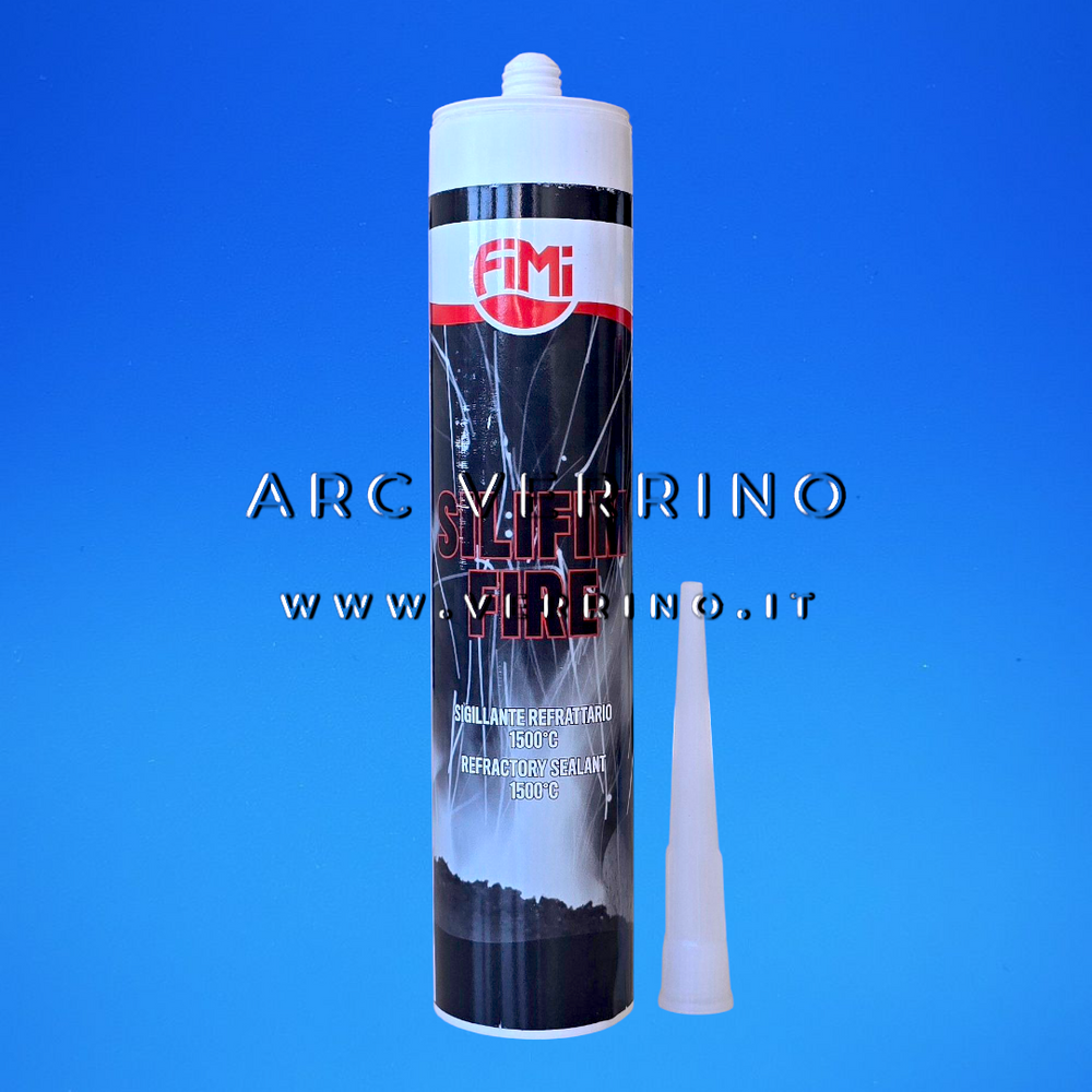 Silicone Fimi SILIFIM FIRE - 310 ml | Sigillante refrattario per altissime temperature