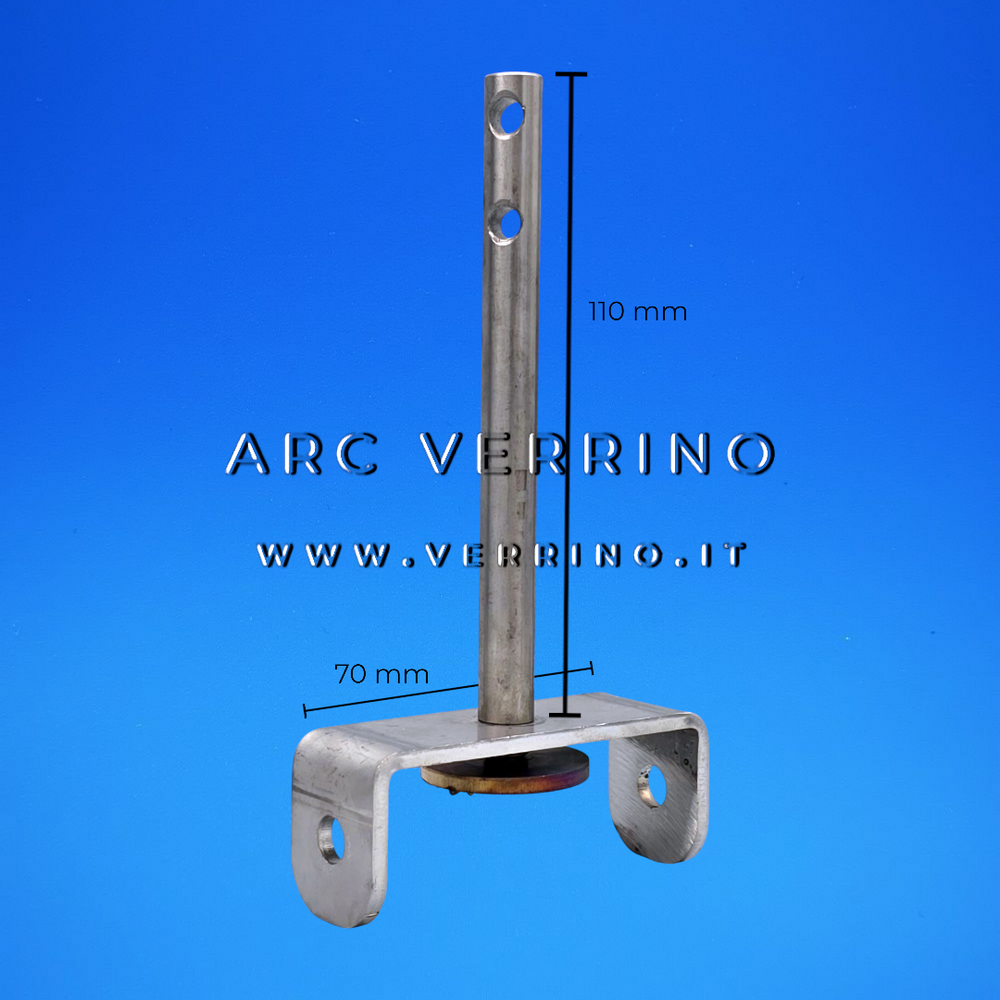 Staffa di sostegno MCZ 41401129341 per turbolatore | per stufa a pellet