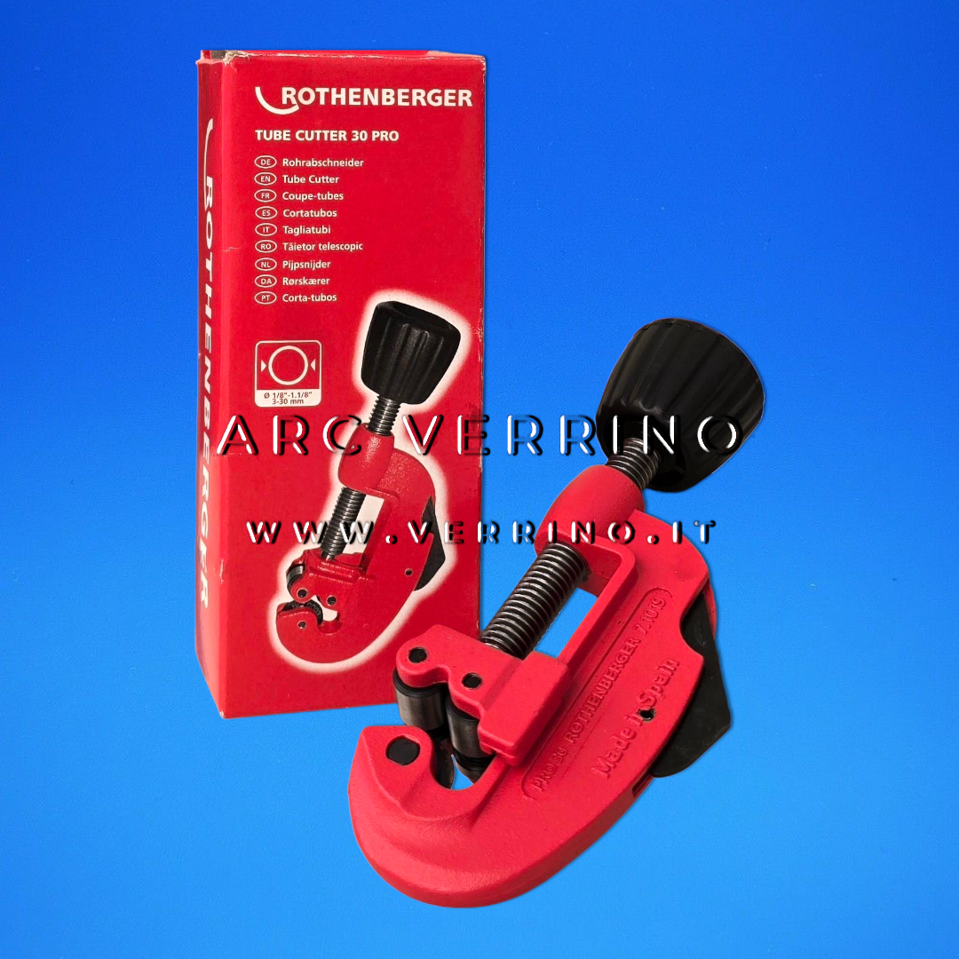 Tagliatubo Rothenberger 30 PRO - 71019 | 3 - 30 mm - per rame/ottone/alluminio