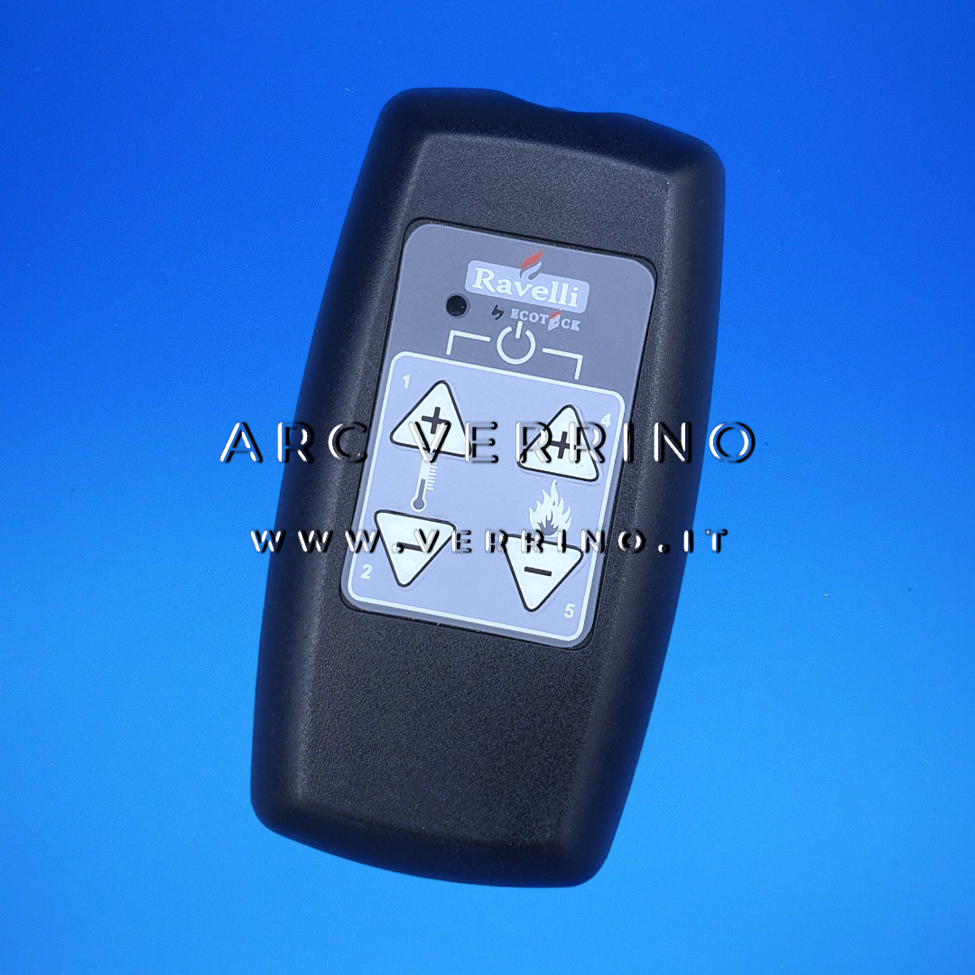 Telecomando M328034 Ravelli 55011 | 5 tasti - per stufa a pellet