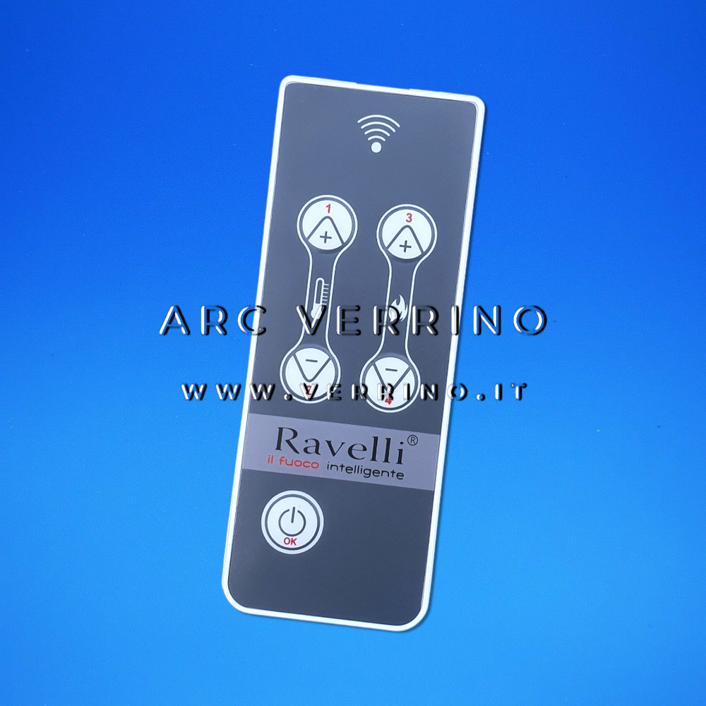 Telecomando RDS Ravelli 55263 | 5 tasti - per stufa a pellet