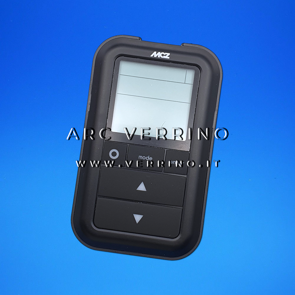 Telecomando RF LCD 434,5 MHZ MCZ 41451301203 | 5 tasti - per stufa a pellet