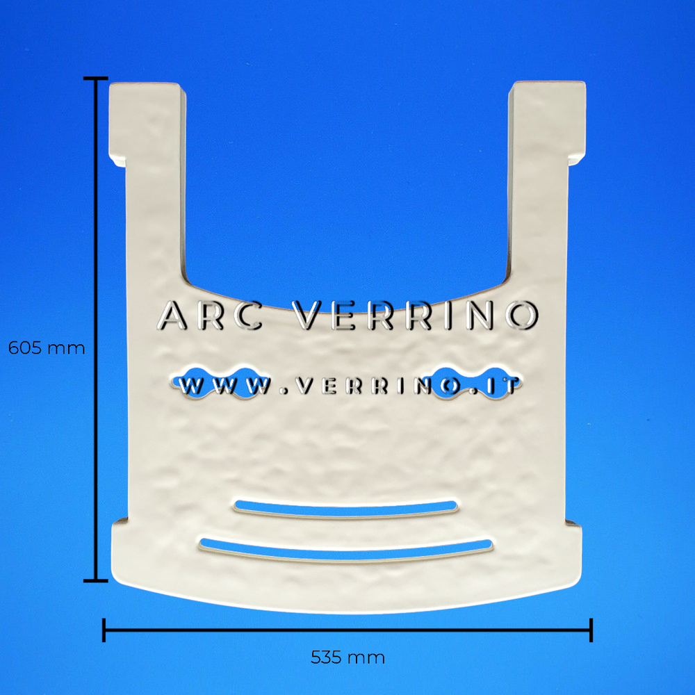 Top ceramica superiore per stufa a pellet | Ravelli 170-10-011N-PRG