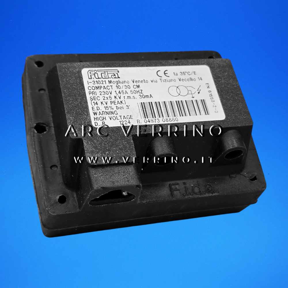 Trasformatore di accensione Fida COMPACT 10/30 CM | 2x5 KV