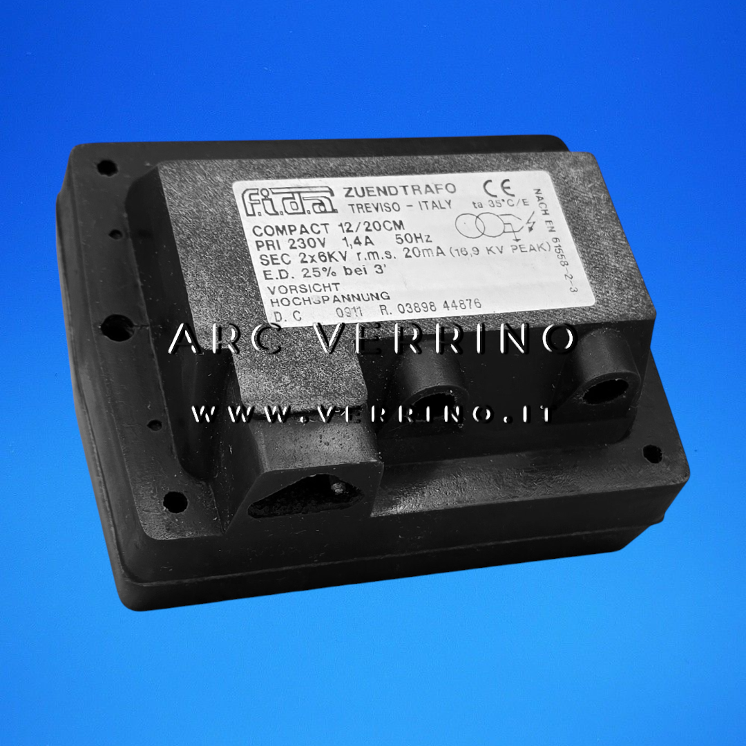 Trasformatore di accensione Fida COMPACT 12/20 CM | 2x6 KV