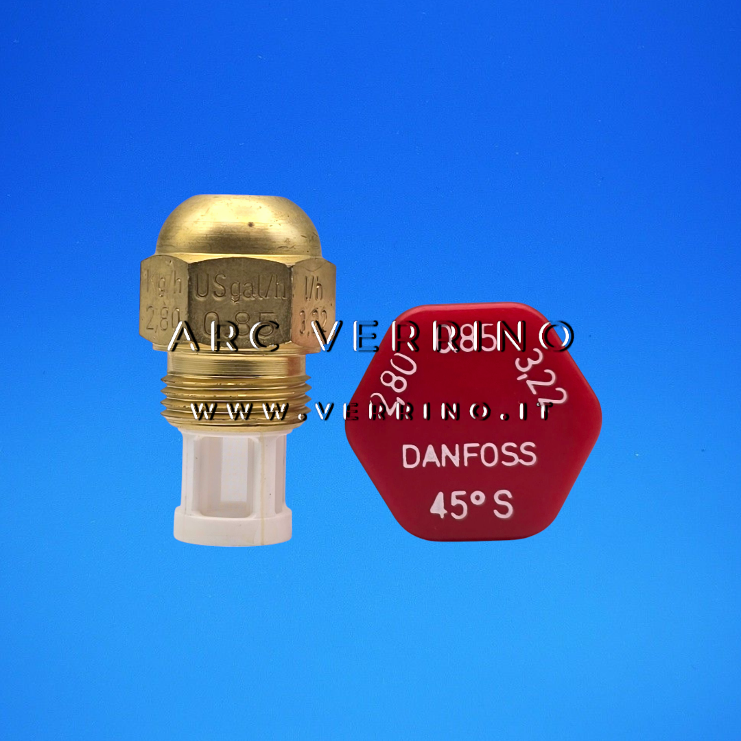 Ugello gasolio - 0.85 GPH - 45° S | Danfoss 08545