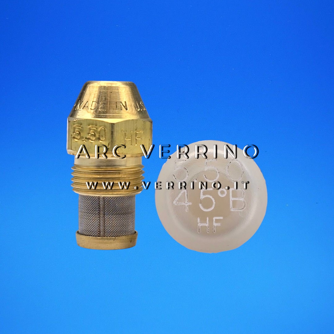 Ugello olio combustibile - 5.50 GPH - 45° B HF | Delavan 55045BHF