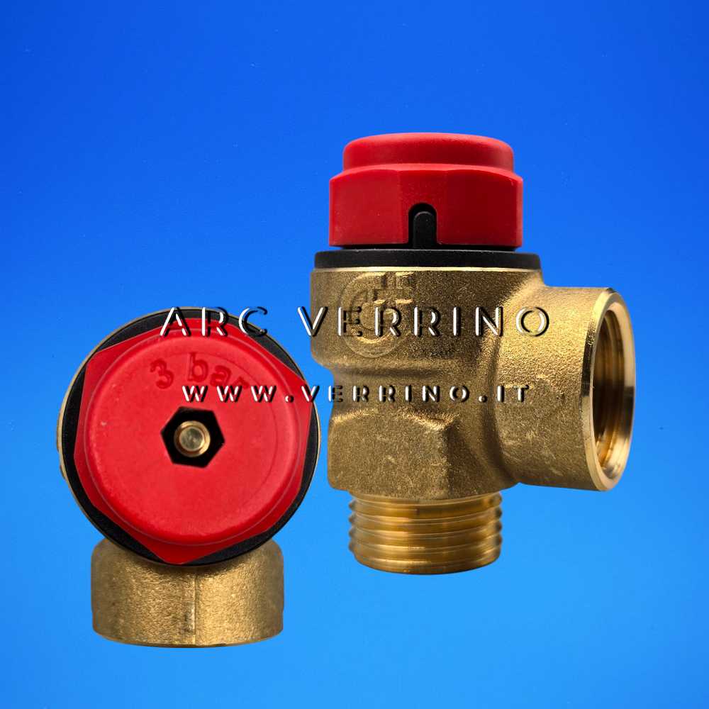 Valvola di sicurezza Baxi JJJ005628980 - 312432CST | 3 bar