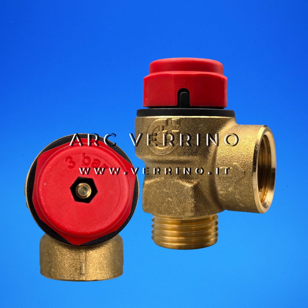 Valvola di sicurezza Baxi JJJ005628980 - 312432CST | 3 bar