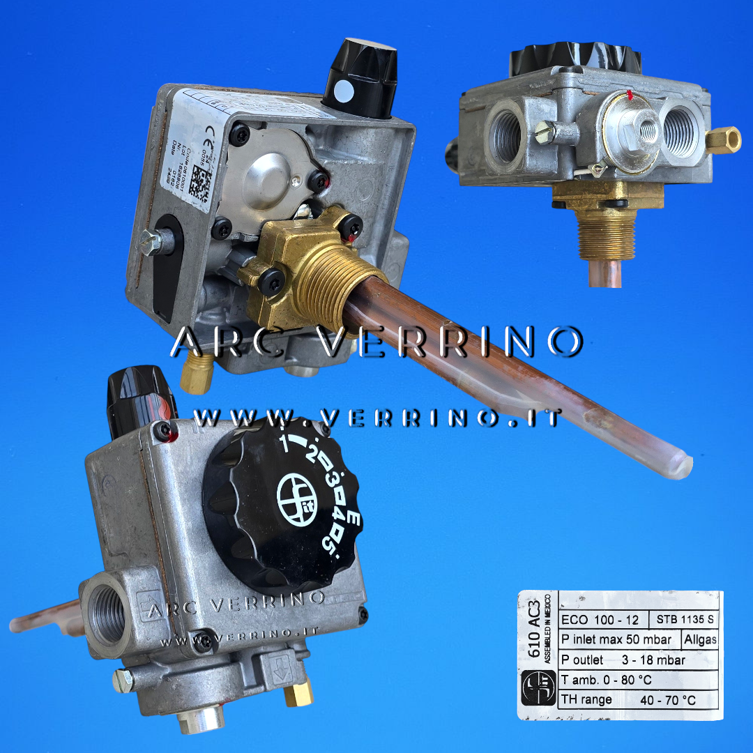 Valvola gas 610 AC3 | Sit 0.610.001 - per scaldabagno