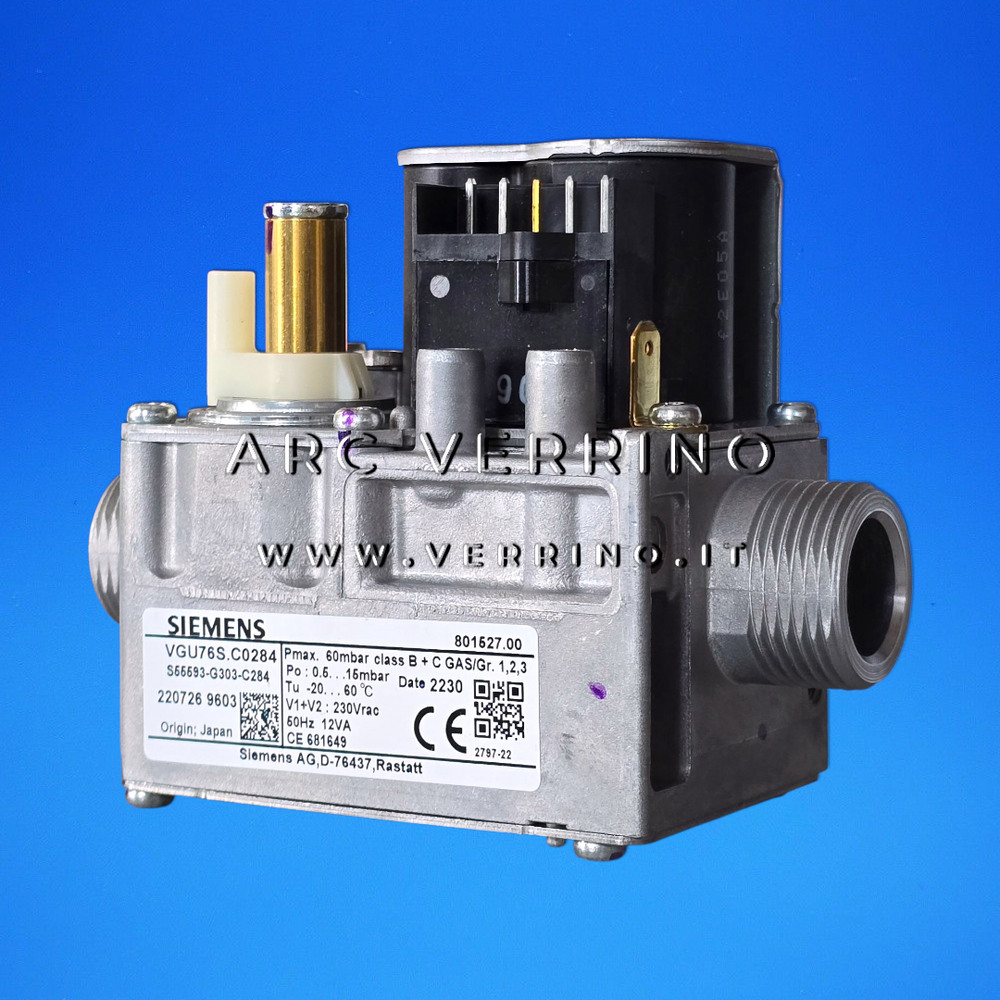 Valvola gas SIEMENS VGU76S C0284 - ex VGU76S C0209 (vers. 2013 Smart) | AR Therm RB 801527.00