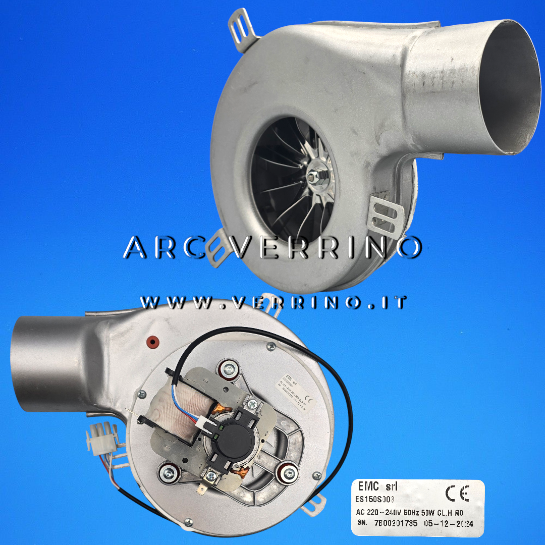 Ventilatore aspirazione fumi - EMC FIME ES150S003 | Laminox PL21-FUM_2