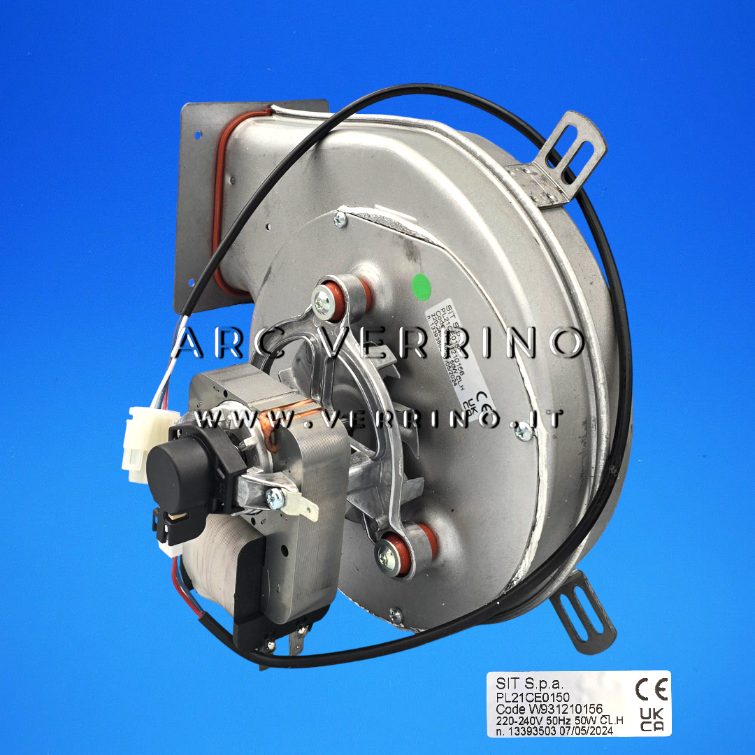 
                  
                    Ventilatore aspirazione fumi LN - SIT PL21CE0150 con encoder | MCZ 41451003202
                  
                