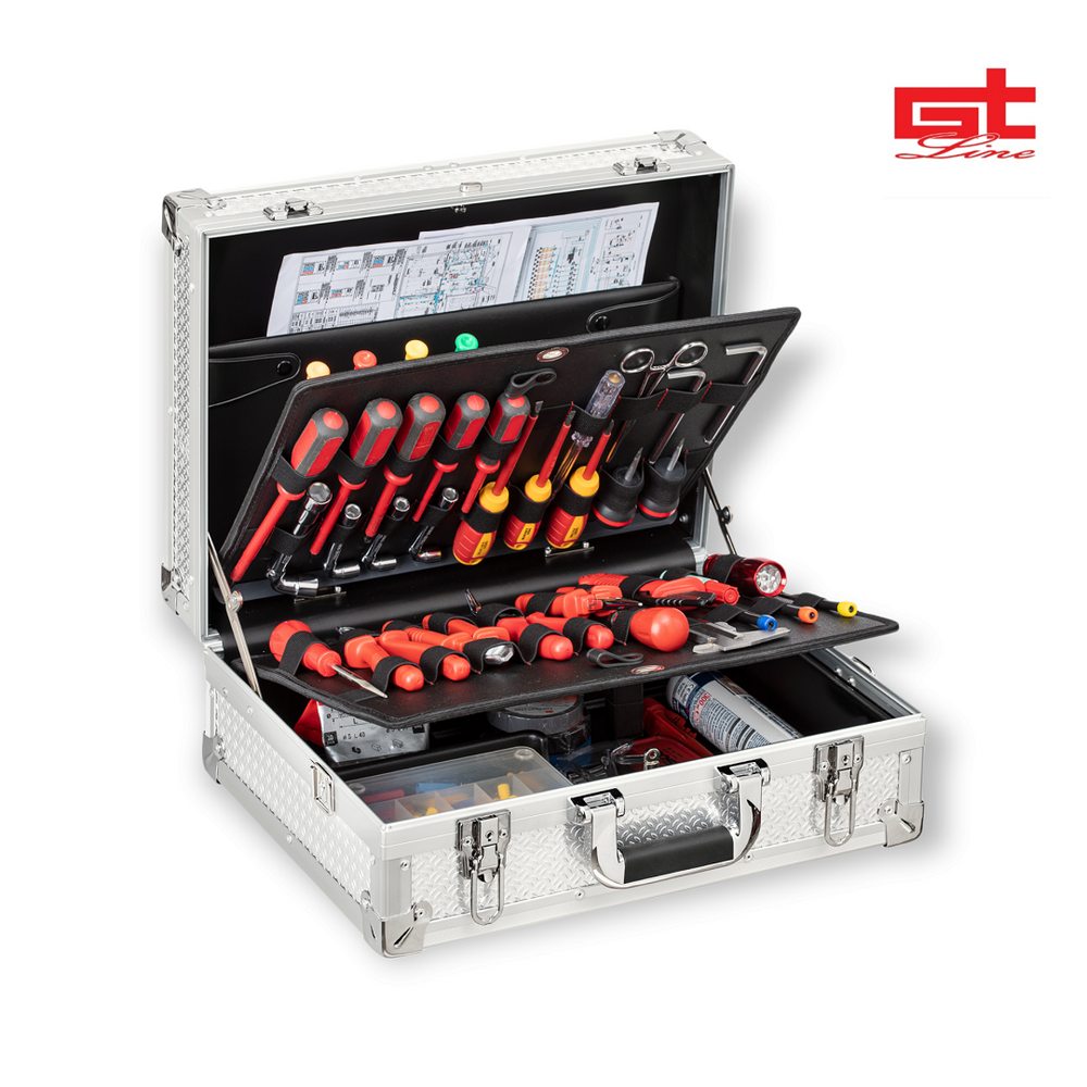 Valigia porta utensili in alluminio piegato a freddo GT Line ALC