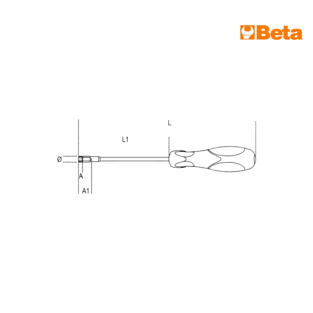 Chiave esagonale 943BX - a bussola - 11 mm | Beta 009430011