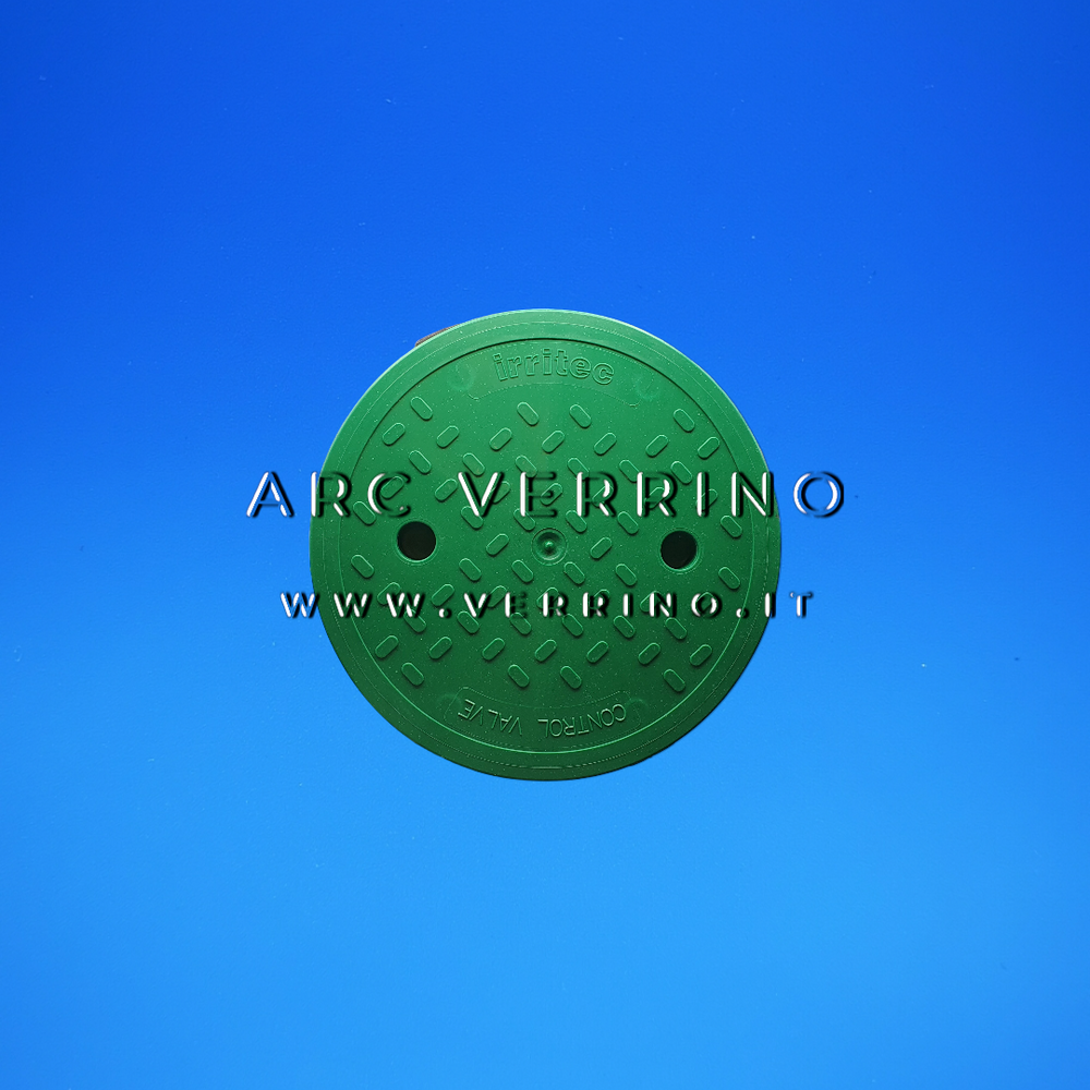 Pozzetto circolare MINI per irrigazione con coperchio removibile - per interrare valvole ed elettrovalvole | Irritec IGPOZ2000N01C