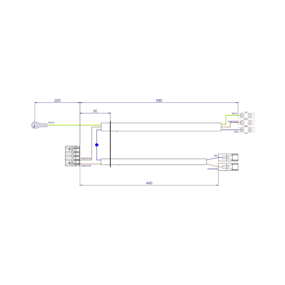 
                  
                    Cavo connessione per scheda elettronica Ceza | MCZ 41451101202
                  
                