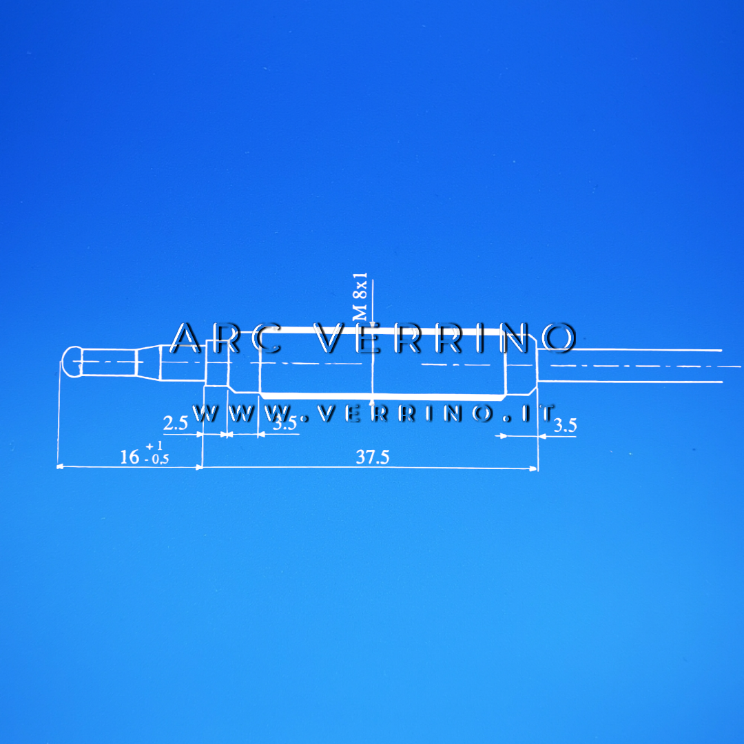 
                  
                    Termocoppia in rame Sit 0.200.049 - 1200 mm | giunto filettato M8x1_2
                  
                